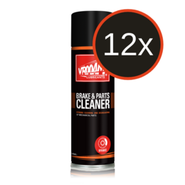 12x VROOAM Brake & Parts Cleaner, Spuitbus, 500 ml