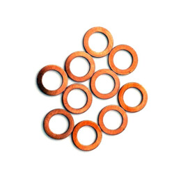 Copper washers M3,3 (3,3 x 7 x 1,00 mm) PRO-SERIES